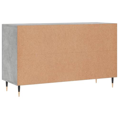 Skænk 100x36x60 cm konstrueret træ betongrå
