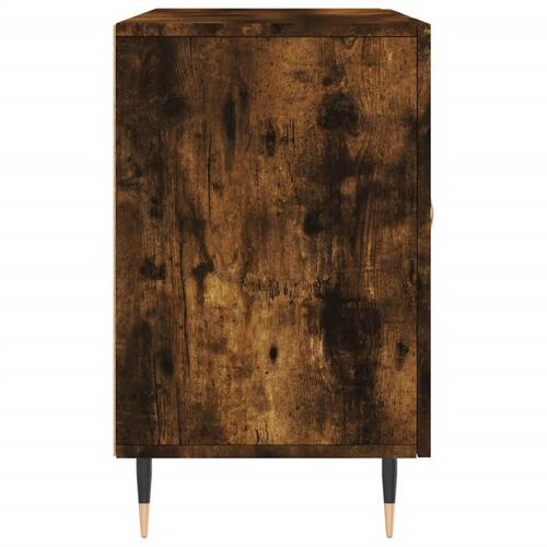 Skænk 100x36x60 cm konstrueret træ røget egetræsfarve