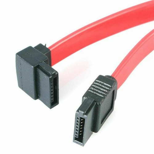 SATA-kabel Startech SATA6LA1 - rød, lige stik, SATA III