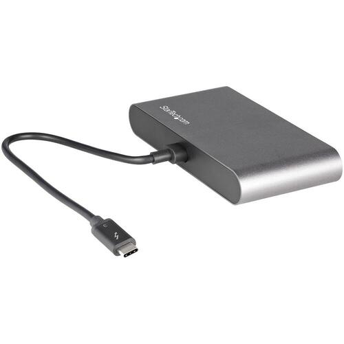 Docking-station Startech TB3DKM2DPL 4K Ultra HD Grå