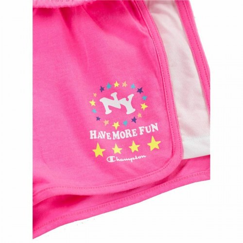 Champion sportsshorts til piger - Pink/Fuchsia, 9-10 Ã¥r