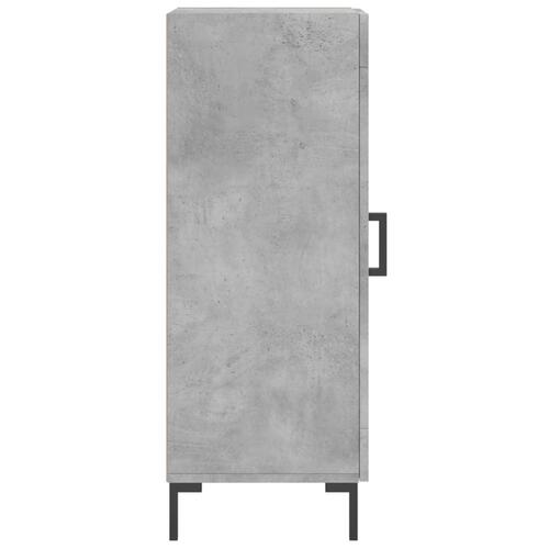 Skænk 34,5x34x90 cm konstrueret træ betongrå