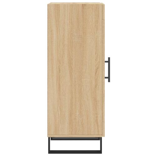 Skænk 34,5x34x90 cm konstrueret træ sonoma-eg