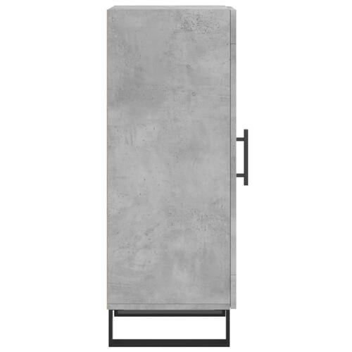 Skænk 34,5x34x90 cm konstrueret træ betongrå