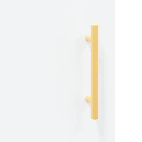 Skænk 34,5x34x90 cm konstrueret træ hvid