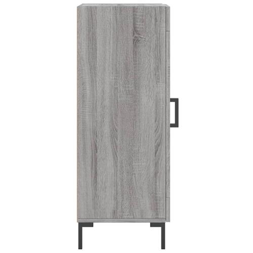 Skænk 34,5x34x90 cm konstrueret træ grå sonoma-eg