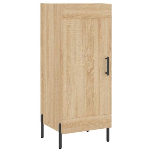 Skænk 34,5x34x90 cm konstrueret træ sonoma-eg