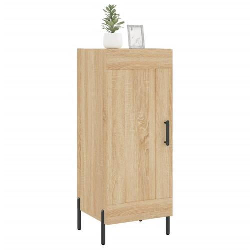 Skænk 34,5x34x90 cm konstrueret træ sonoma-eg