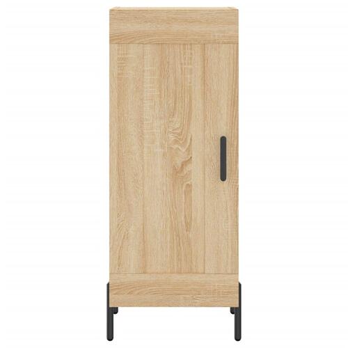Skænk 34,5x34x90 cm konstrueret træ sonoma-eg
