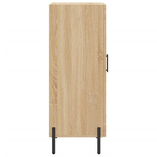 Skænk 34,5x34x90 cm konstrueret træ sonoma-eg