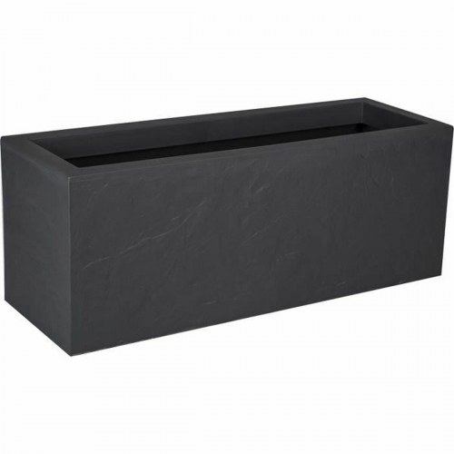 EDA Volcania'Up urtepotte - sort antracit, 79,5 × 29,5 × 29,5 cm