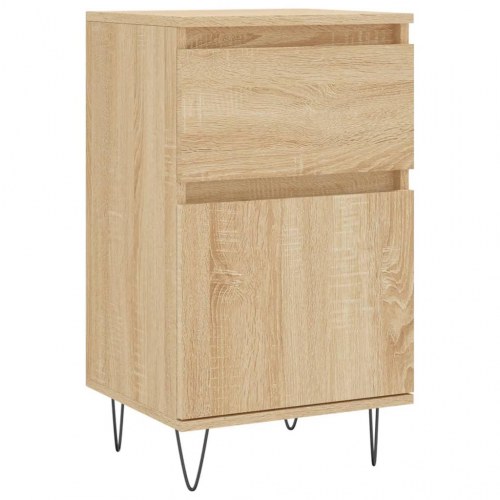Skænk 40×35×70 cm i konstrueret træ - sonoma-eg