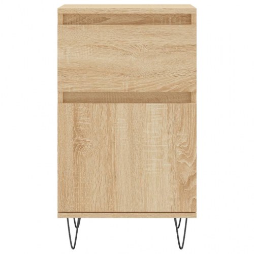 Skænk 40×35×70 cm i konstrueret træ - sonoma-eg