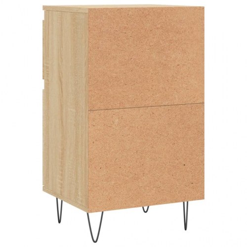 Skænk 40×35×70 cm i konstrueret træ - sonoma-eg