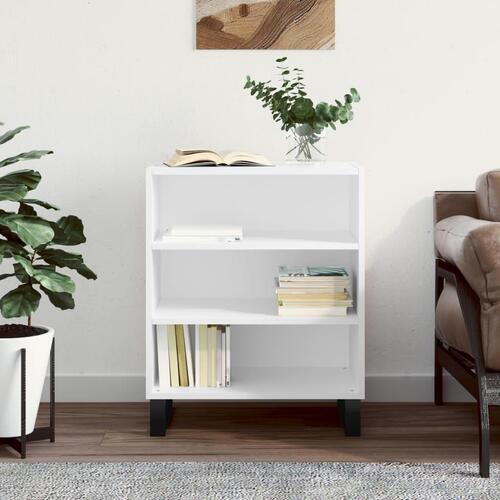 Skænk 57x35x70 cm konstrueret træ hvid