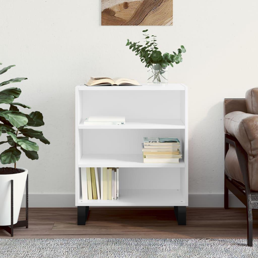 Skænk 57x35x70 cm konstrueret træ hvid