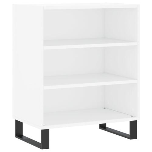 Skænk 57x35x70 cm konstrueret træ hvid