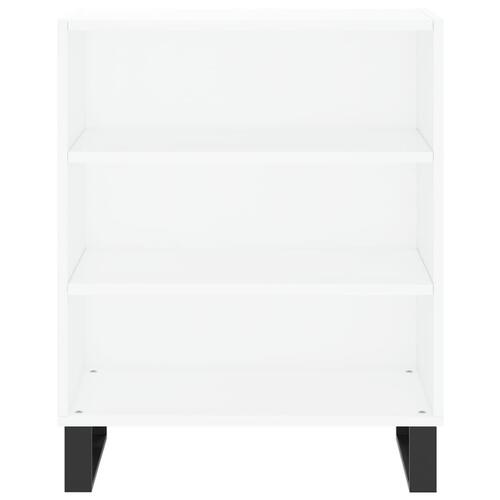 Skænk 57x35x70 cm konstrueret træ hvid