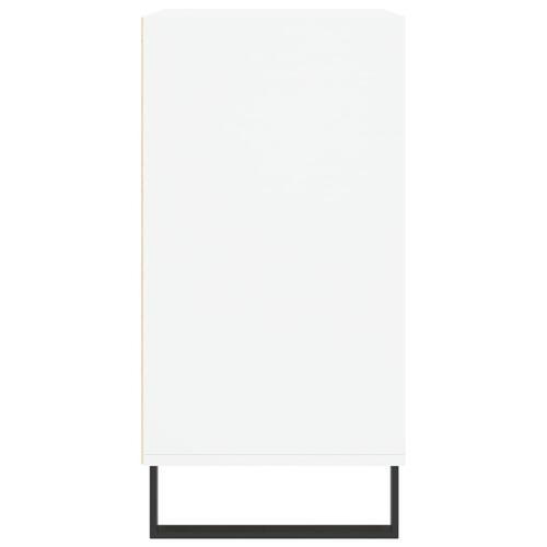 Skænk 57x35x70 cm konstrueret træ hvid