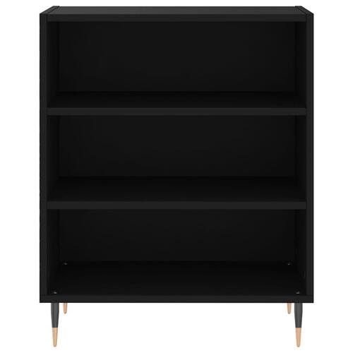 Skænk 57x35x70 cm konstrueret træ sort