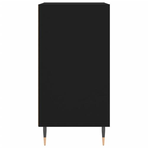 Skænk 57x35x70 cm konstrueret træ sort
