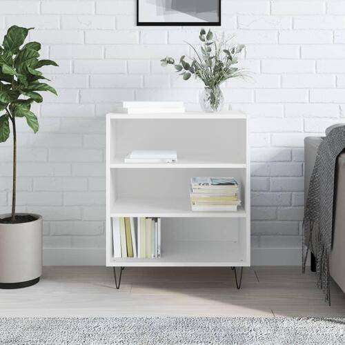 Skænk 57x35x70 cm konstrueret træ hvid