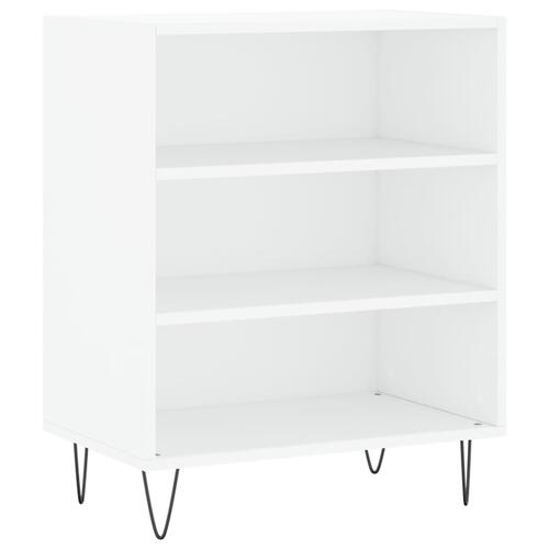Skænk 57x35x70 cm konstrueret træ hvid