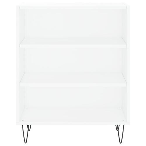 Skænk 57x35x70 cm konstrueret træ hvid