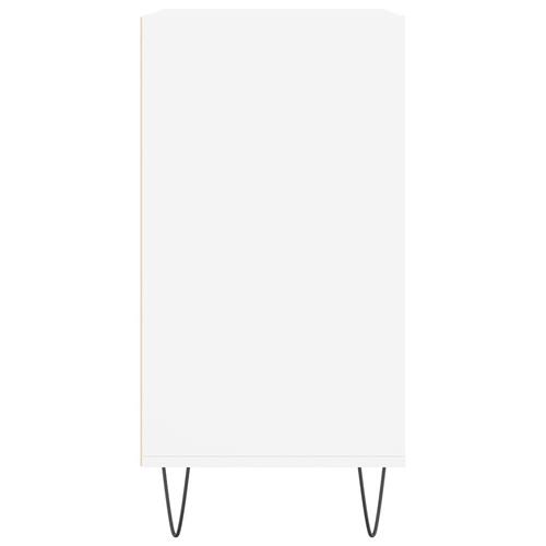 Skænk 57x35x70 cm konstrueret træ hvid