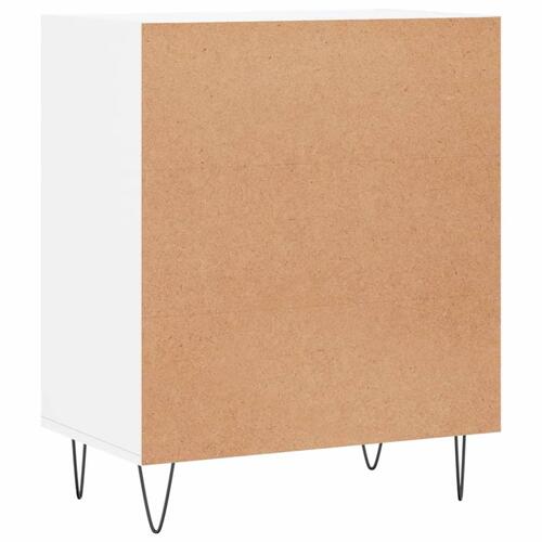 Skænk 57x35x70 cm konstrueret træ hvid