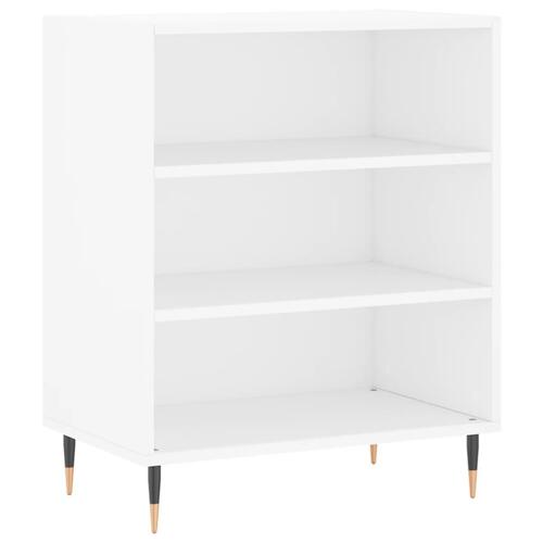 Skænk 57x35x70 cm konstrueret træ hvid