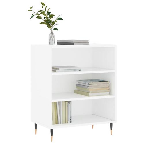 Skænk 57x35x70 cm konstrueret træ hvid