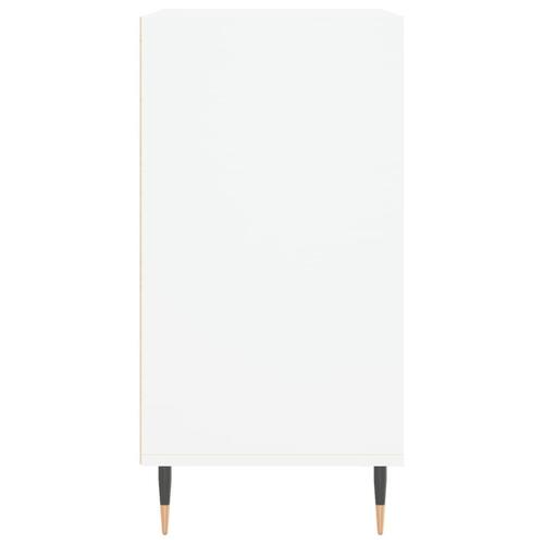 Skænk 57x35x70 cm konstrueret træ hvid