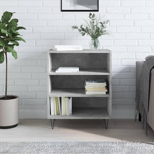 Skænk 57x35x70 cm konstrueret træ betongrå