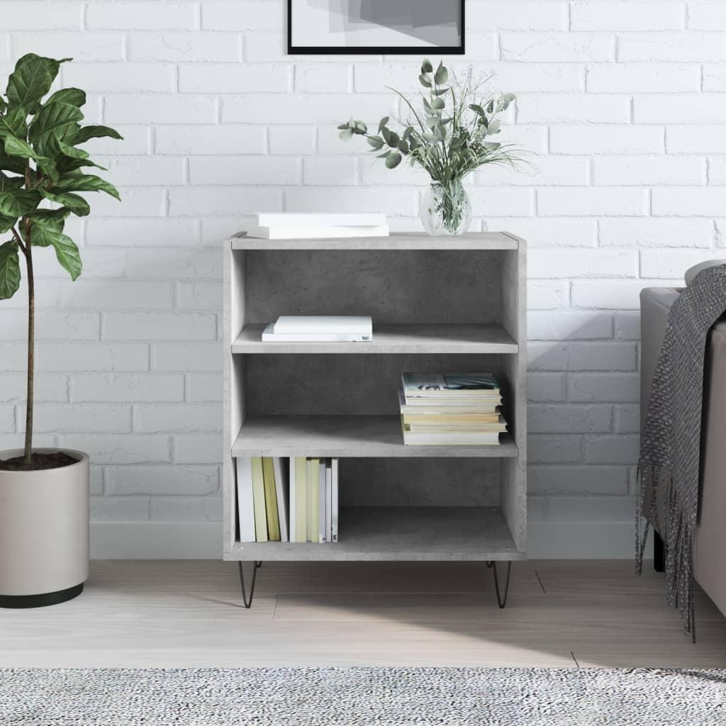 Skænk 57x35x70 cm konstrueret træ betongrå