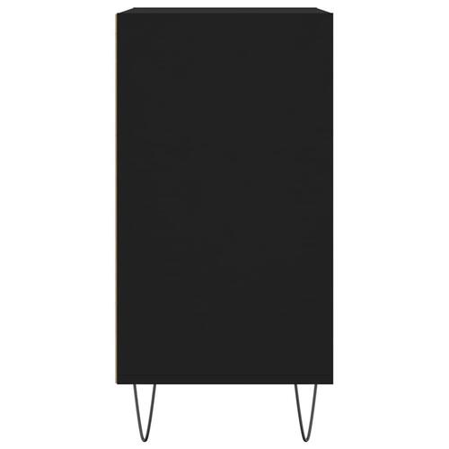 Skænk 57x35x70 cm konstrueret træ sort