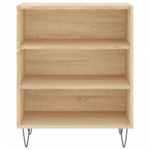 Skænk 57x35x70 cm konstrueret træ sonoma-eg