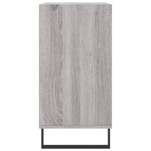 Skænk 57x35x70 cm konstrueret træ grå sonoma-eg