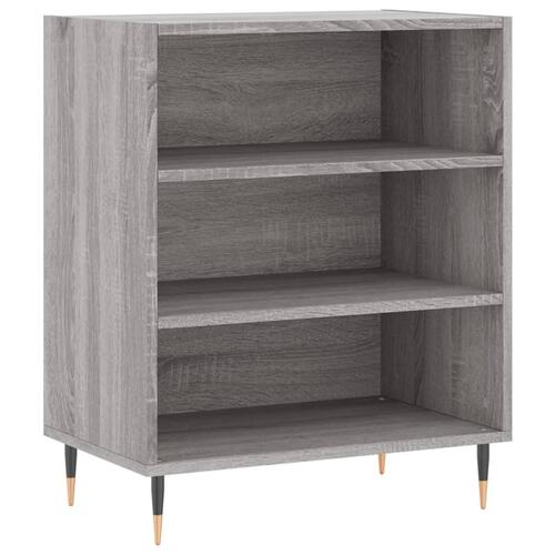 Skænk 57x35x70 cm konstrueret træ grå sonoma-eg