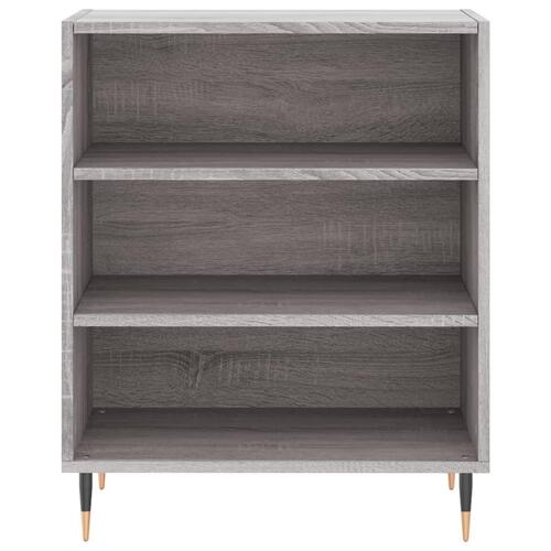 Skænk 57x35x70 cm konstrueret træ grå sonoma-eg