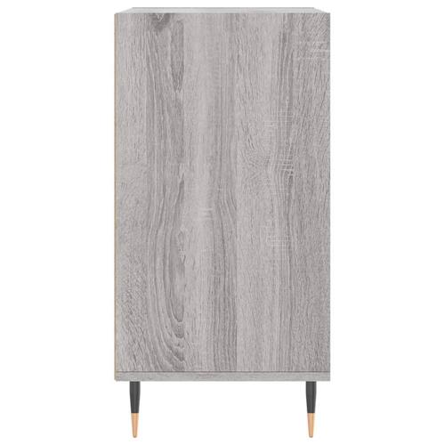 Skænk 57x35x70 cm konstrueret træ grå sonoma-eg