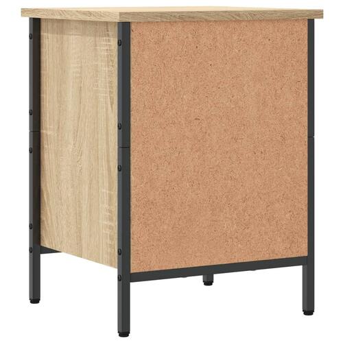 Skoreol 30x35x105 cm konstrueret træ sonoma-eg