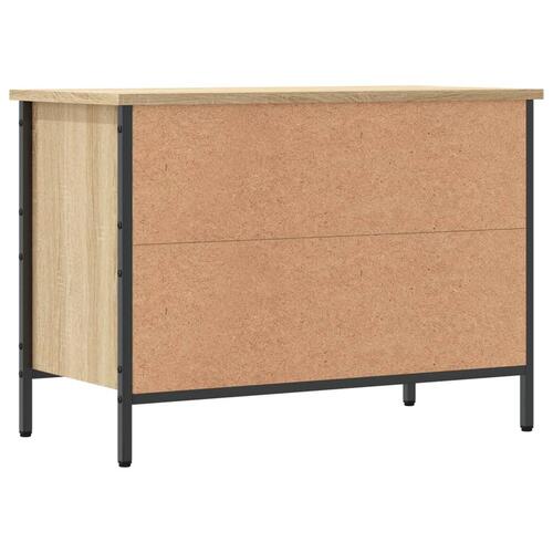 Skoreol 69x35x50 cm konstrueret træ sonoma-eg
