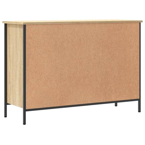 Skoreol 100x35x70 cm konstrueret træ sonoma-eg
