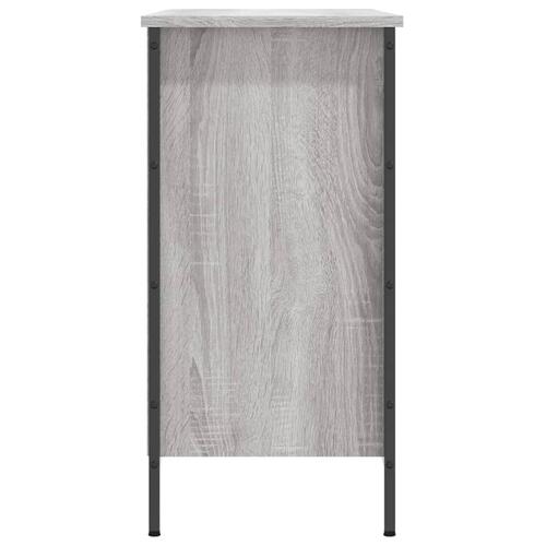 Skoskab 100x35x70 cm konstrueret træ grå sonoma-eg