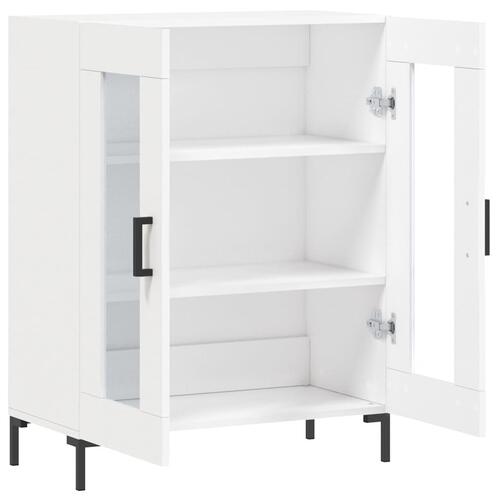 Skænk 69,5x34x90 cm konstrueret træ hvid