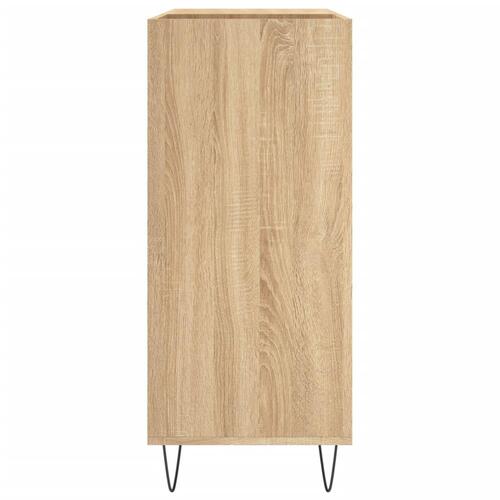 Vinylskab 84,5x38x39 cm konstrueret træ sonoma-eg