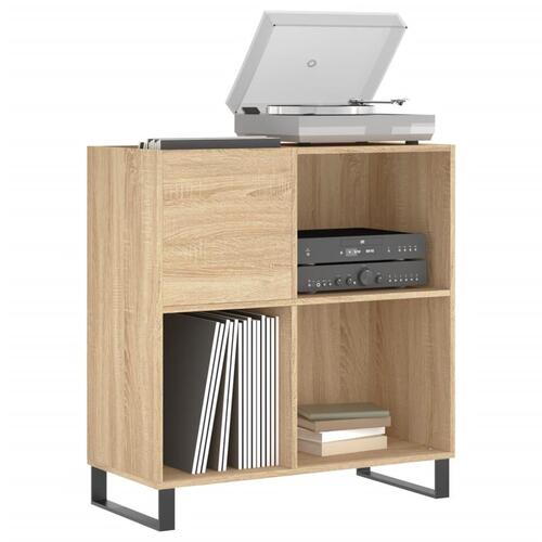 Vinylskab 84,5x38x39 cm konstrueret træ sonoma-eg