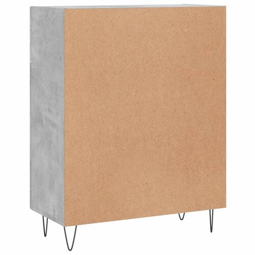 Skænk 69,5x34x90 cm konstrueret træ betongrå