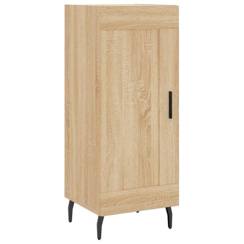 Skænk 34,5x34x90 cm konstrueret træ sonoma-eg